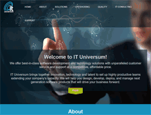 Tablet Screenshot of ituniversum.com